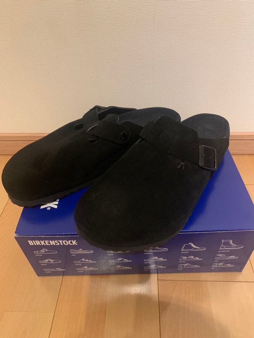 BIRKENSTOCK Boston ビームス限定　黒　28cm