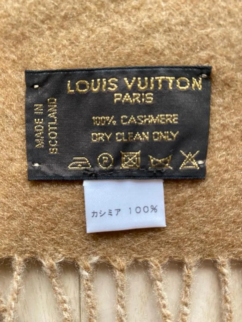 YULA様【希少】ルイ・ヴィトン カシミヤ マフラー エシャルプバローダ