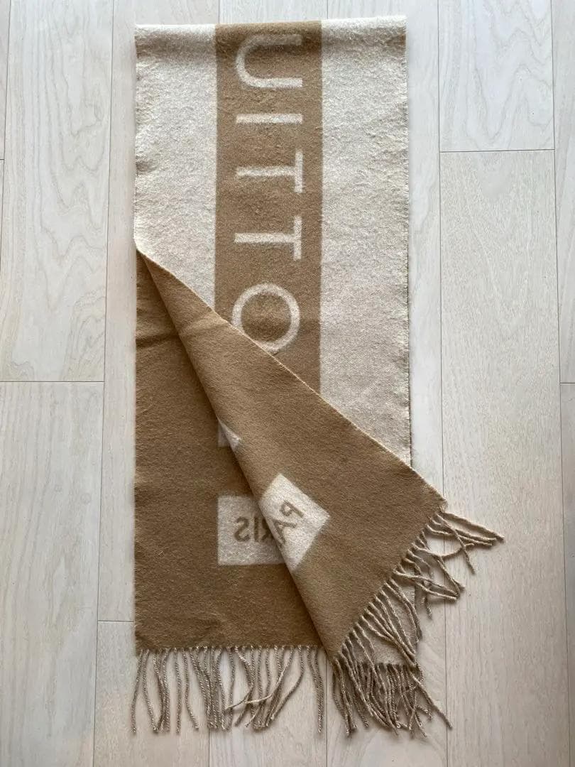 YULA様【希少】ルイ・ヴィトン カシミヤ マフラー エシャルプバローダ