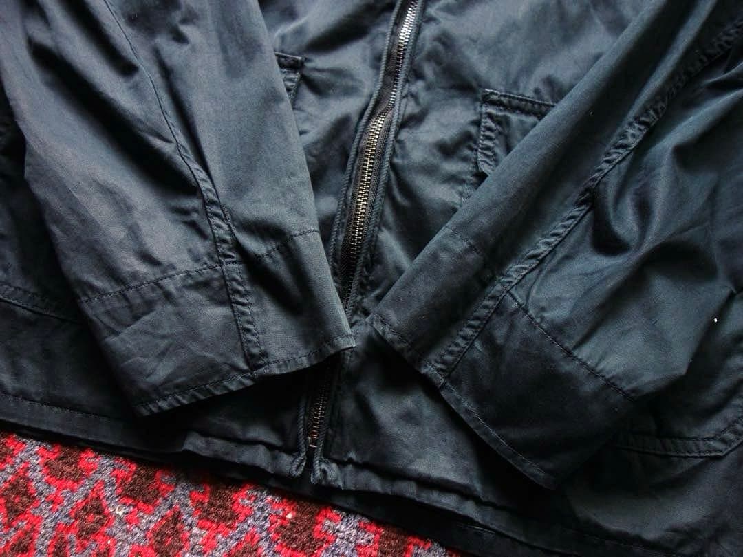 ANATOMICA ミリタリージャケット S シャツジャケット ネイビー 日本製