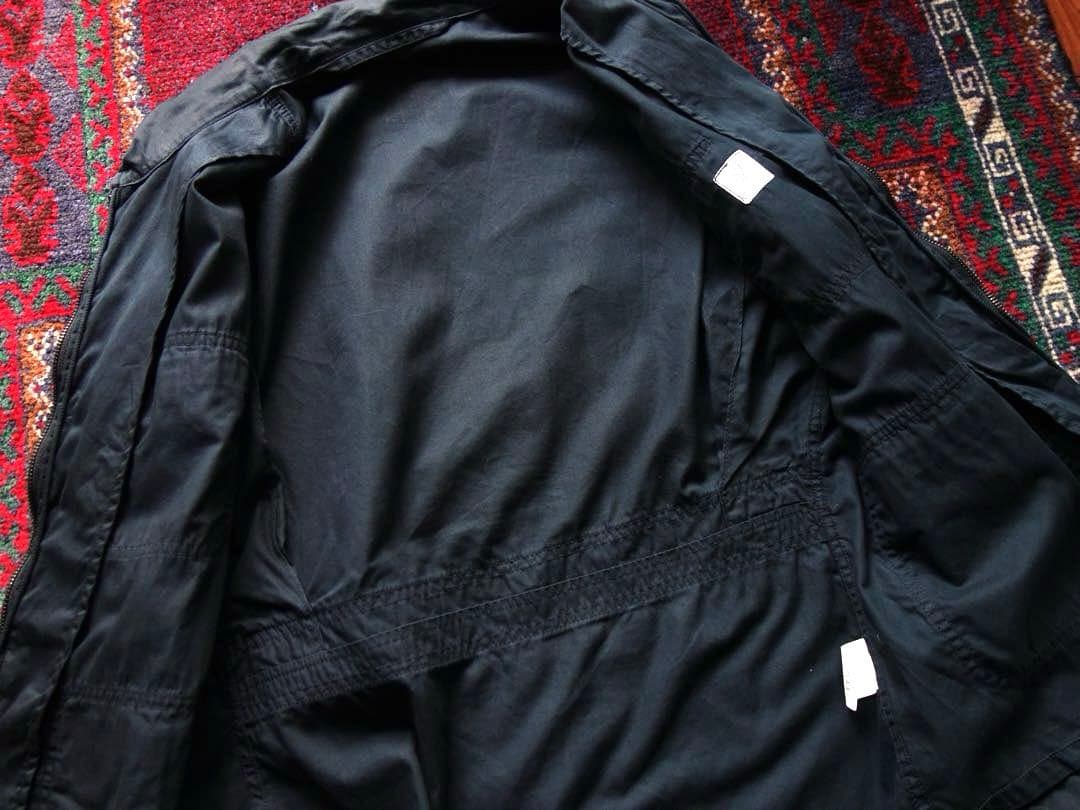 ANATOMICA ミリタリージャケット S シャツジャケット ネイビー 日本製