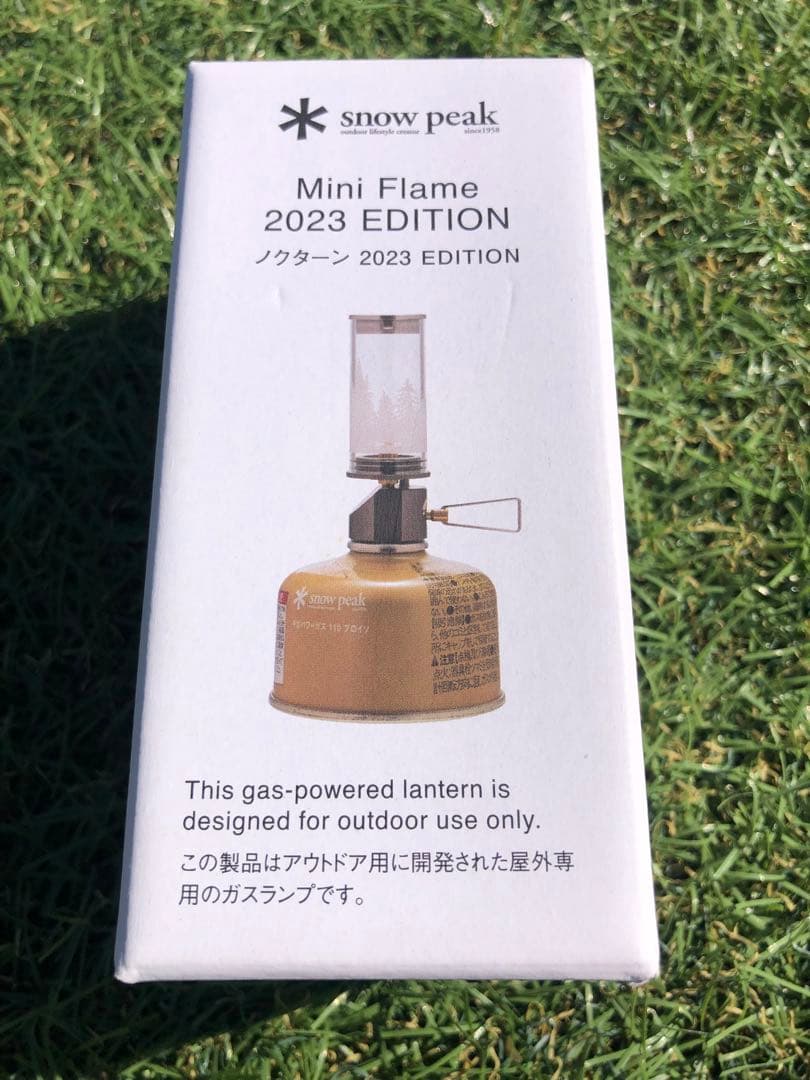 スノーピーク ノクターン　2023ミニフレイム　FES-147 雪峰祭　限定
