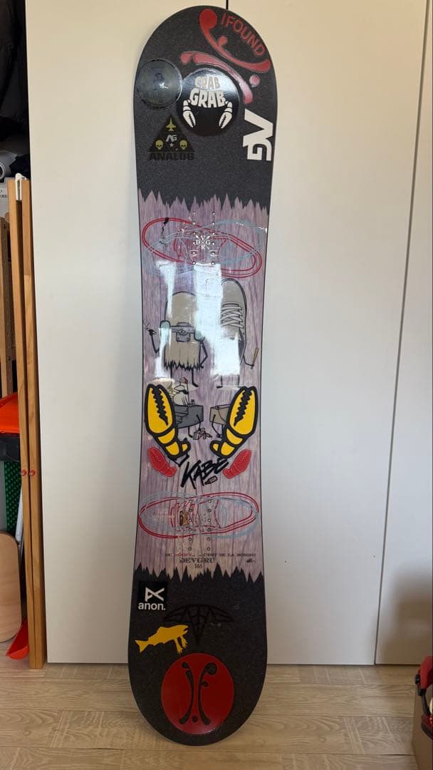 devgru スノーボード KABE 148