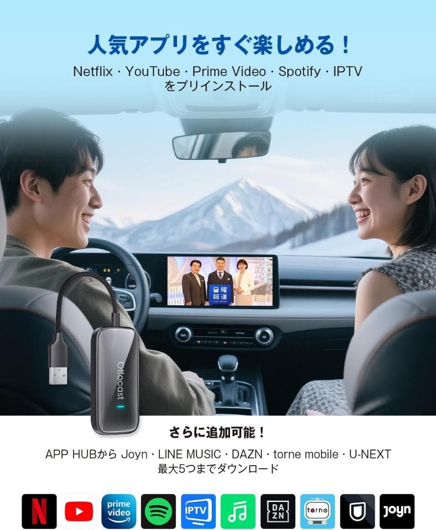 【新品未使用】Ottocast Play2Video Ultra