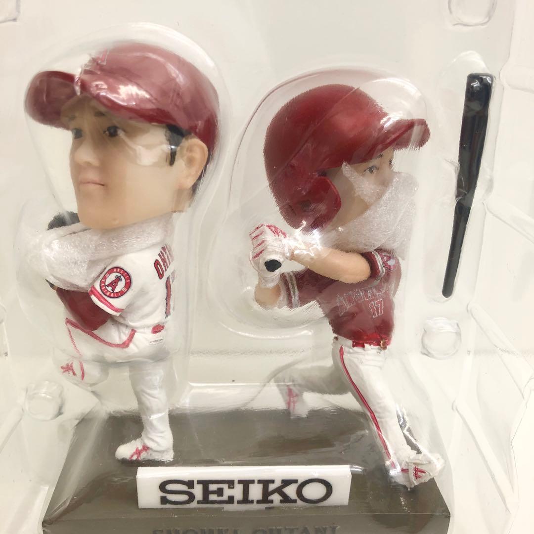 未使用 大谷翔平 SEIKO ボブルヘッド 二刀流フィギュア 25031830