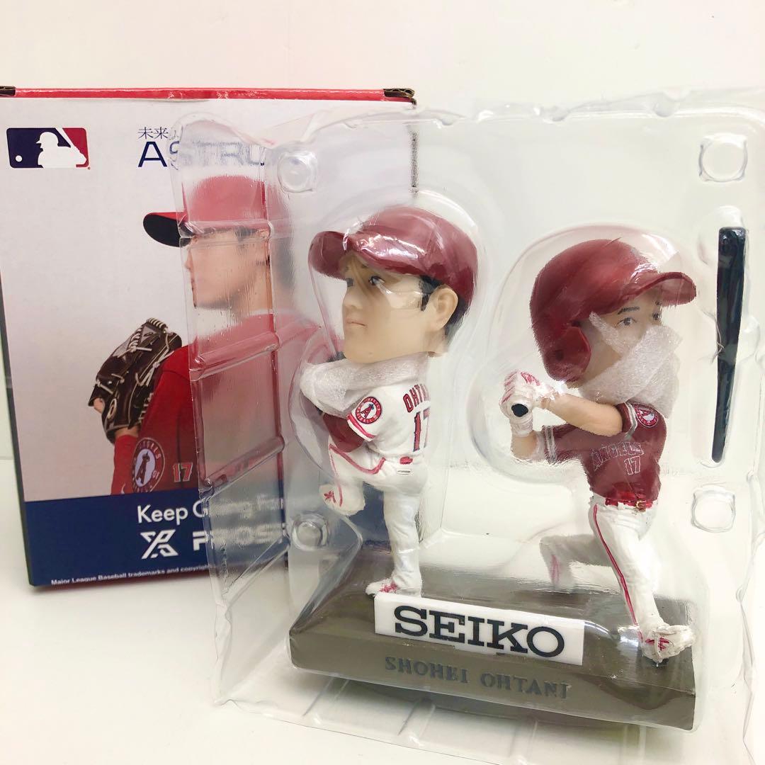未使用 大谷翔平 SEIKO ボブルヘッド 二刀流フィギュア 25031830