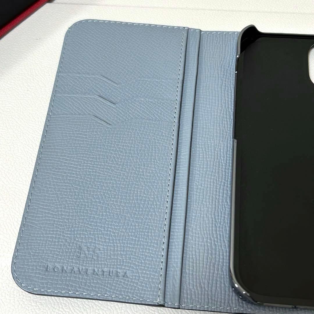 ほぼ新品bonaventuraボナベンチュラiPhone14ダイアリーケース