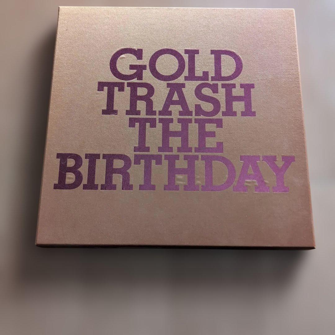 赤文字激レア完全限定GOLD TRASH THE BIRTHDAY CD+DVD