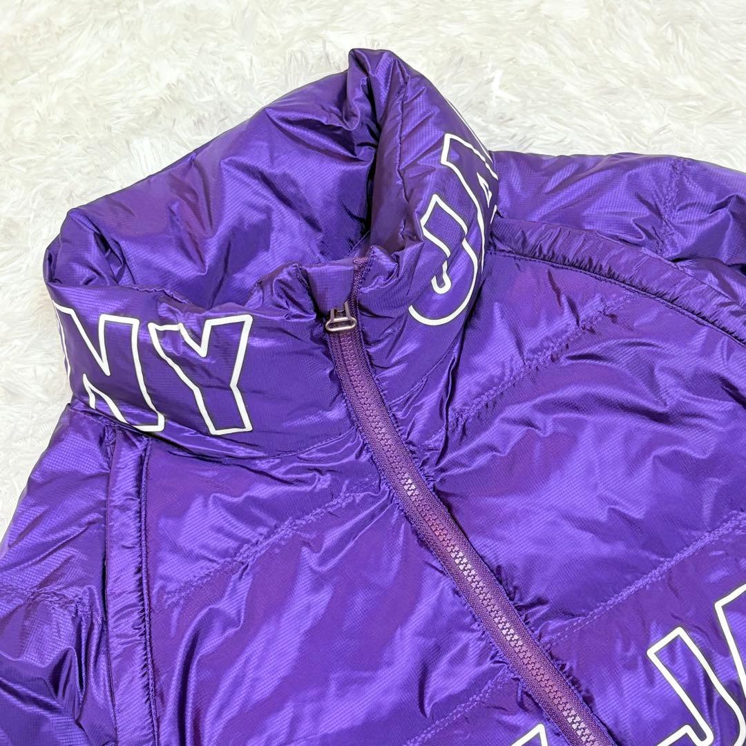 美品✨BUNNY JACKET パープル　ダウンジャケット　2way ベスト　2