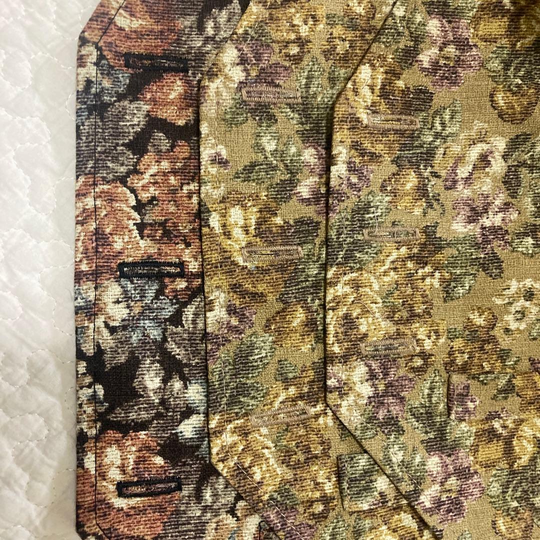 キッズ　ベストとパンツ　セットアップ　ハンドメイド