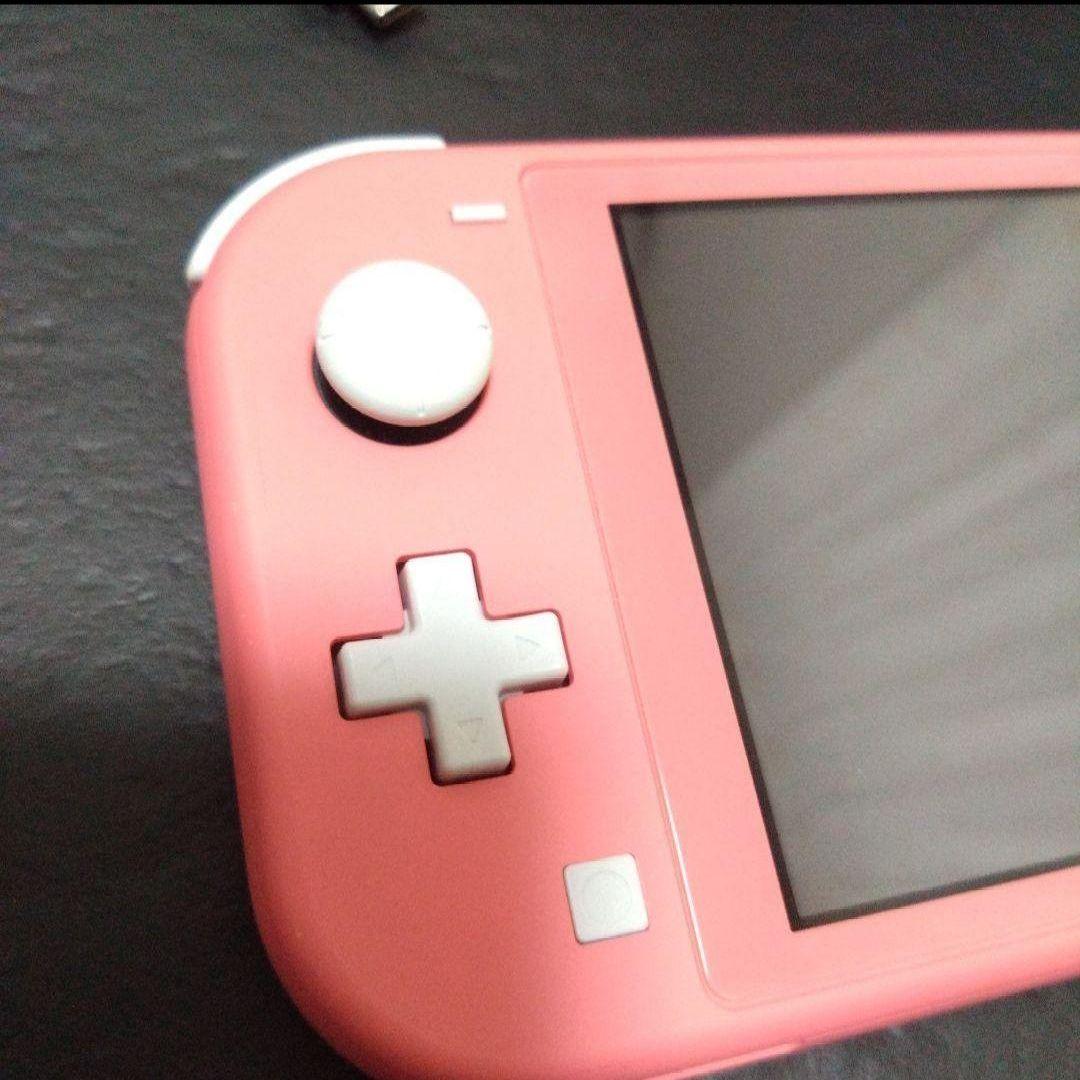 Nintendo Switch Lite コーラル ACアダプター付き