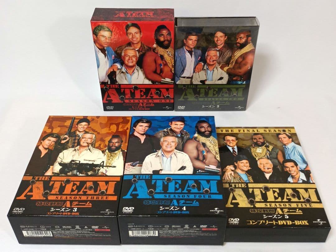 特攻野郎Aチーム コンプリートDVD-BOX 全巻セット シーズン１～５