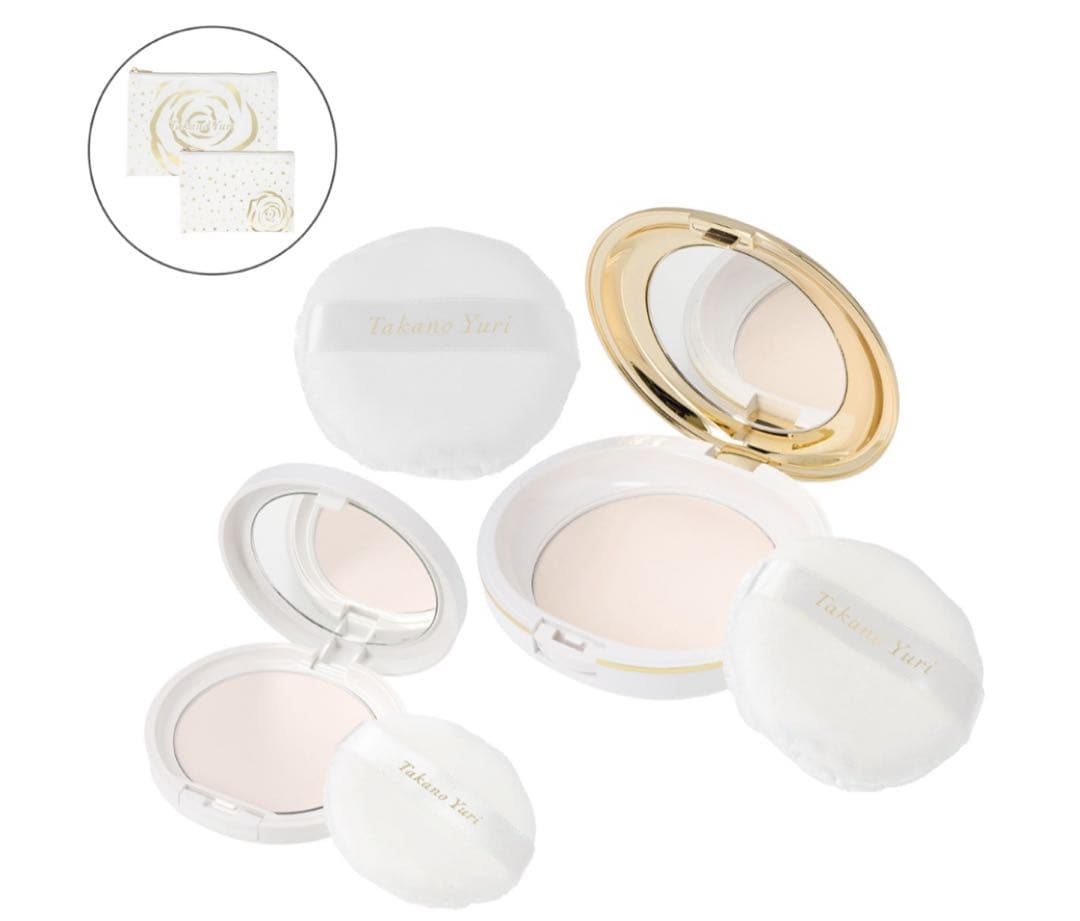 最新　たかの友梨エステファクトエッセンスパウダー EXNフェイスパウダー&ポーチ