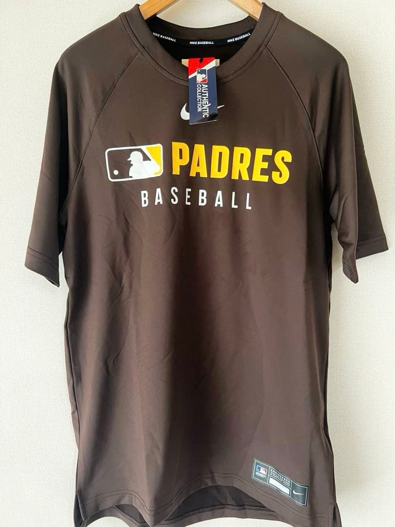 ダルビッシュ選手等着用サイズS パドレスオーセンティック パフォーマンスTシャツ