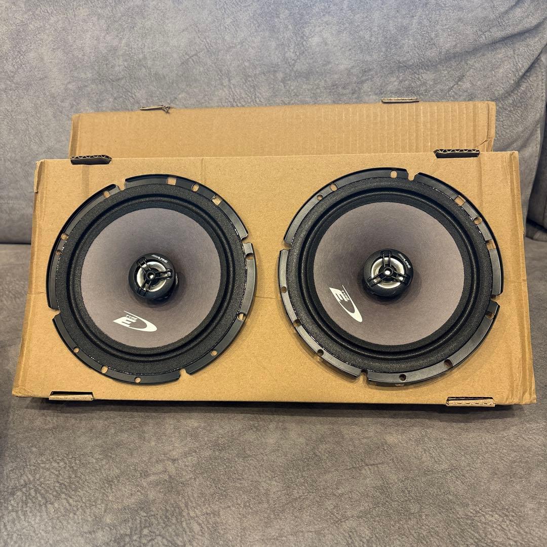 【新品未使用】ALPINE SXE-1726S スピーカー 220W