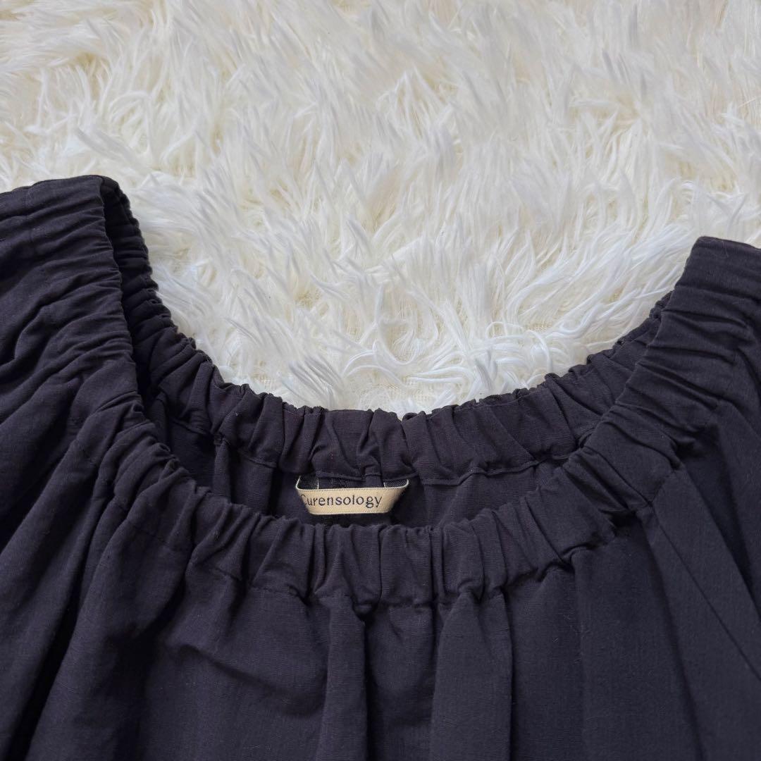 【美品】カレンソロジー コットン リネン ドルマンワンピース