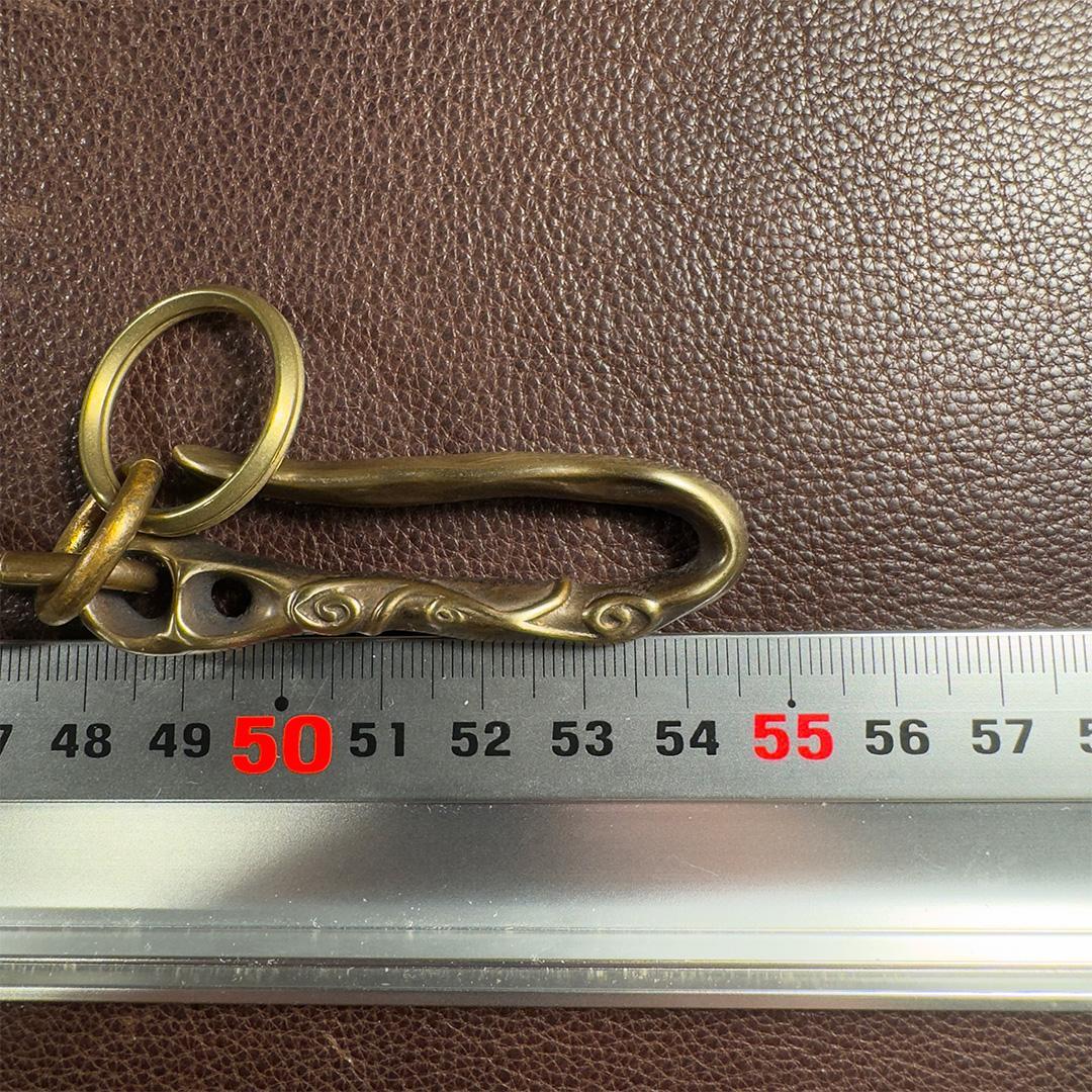 ヴィンテージ感漂う喜平ウォレットチェーン｜エイジング加工済み｜WC-KBE-55