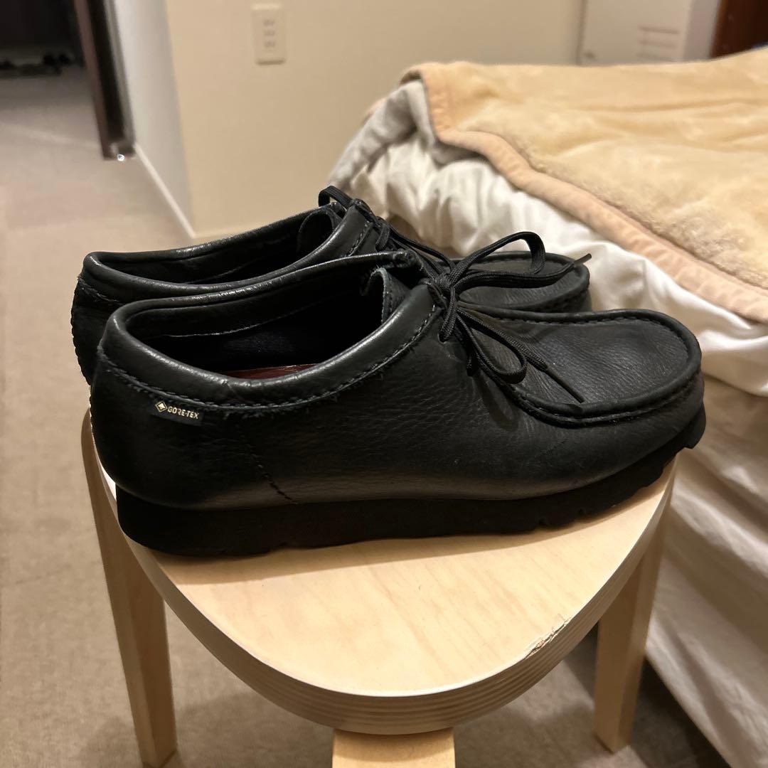 【希少】clarks wallabee gore-tex ゴアテックス　ワラビー