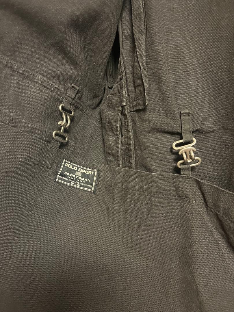 90s POLO SPORT RalphLauren ハンティングジャケット 黒