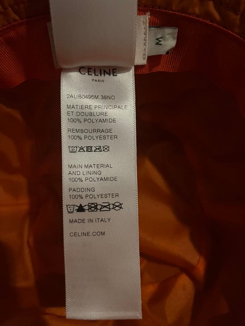 CELINE 正規店購入バケットハット キャップ帽子セリーヌ