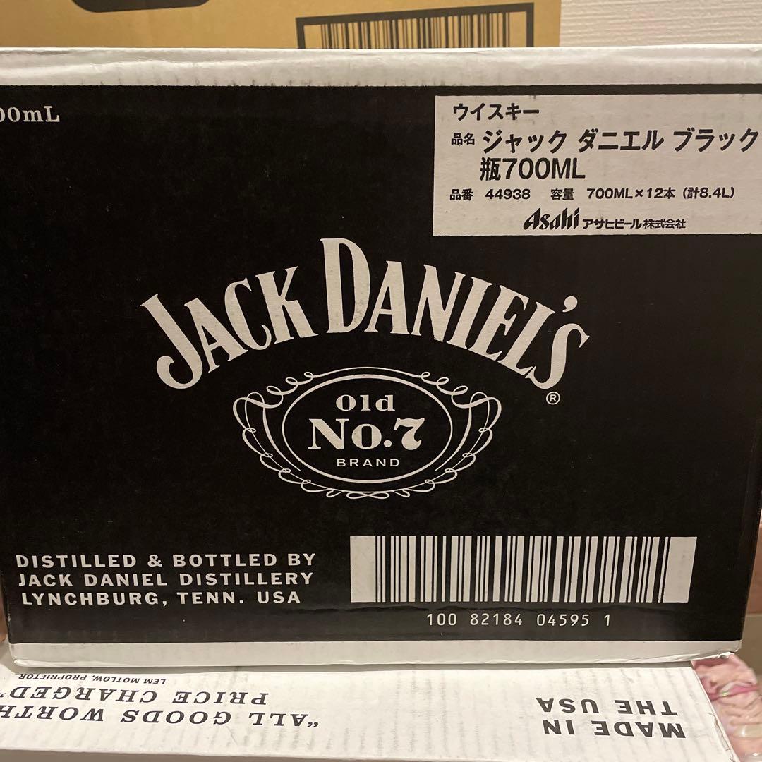 ジャック ダニエル ブラック 700mL ウイスキー12本