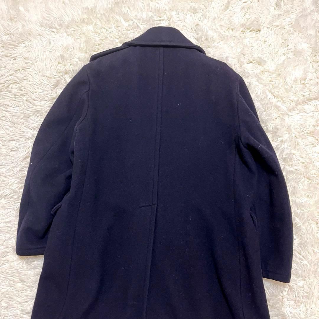 希少　ブルックスブラザーズ　ピーコート　80’s　チェック　キルティング　くるみ