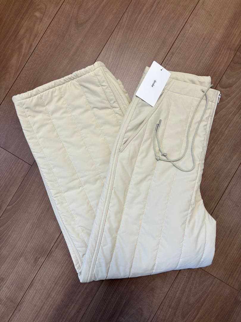 パンツ anuke Padding Loose Pants