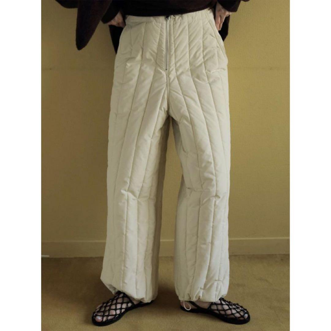 パンツ anuke Padding Loose Pants