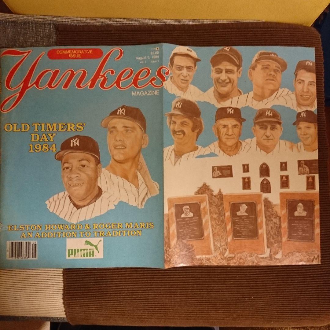 趣味 Yankees MAGAZINE   August 9, 1984  vol,5