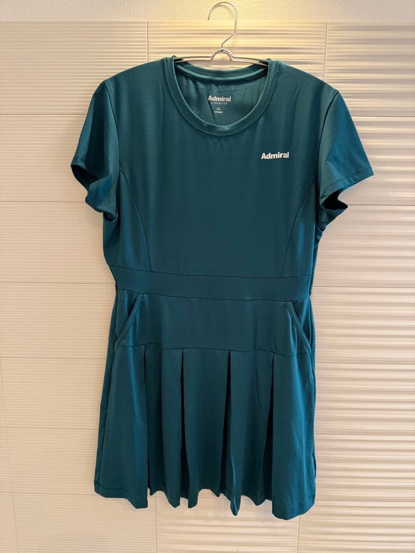 新作　アドミラル　テニスウェア　ワンピース　グリーン
