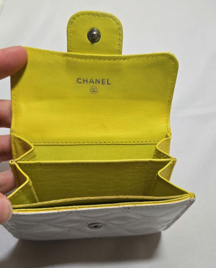 C*乃様 CHANEL シャネル ピコローレ 二つ折り財布