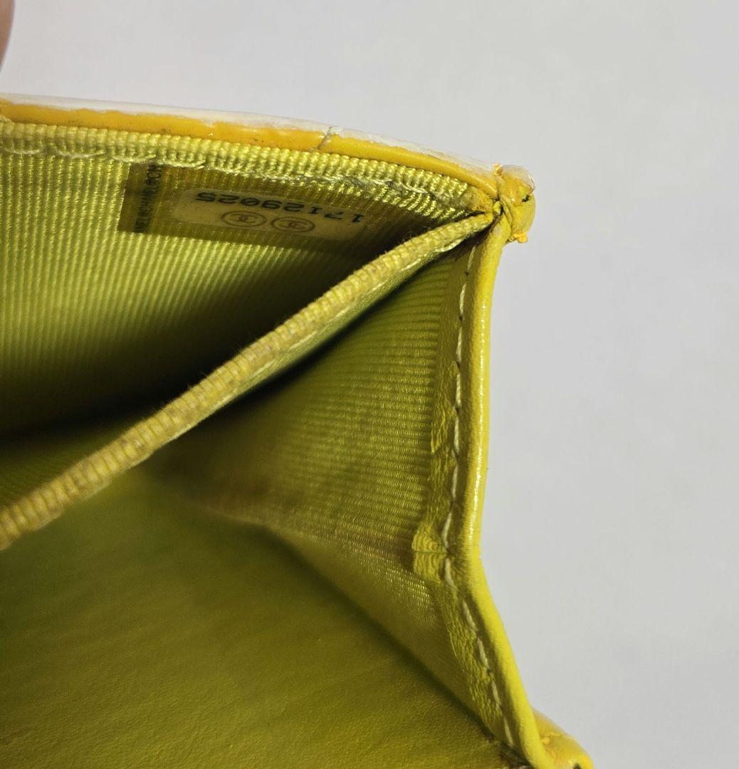 C*乃様 CHANEL シャネル ピコローレ 二つ折り財布