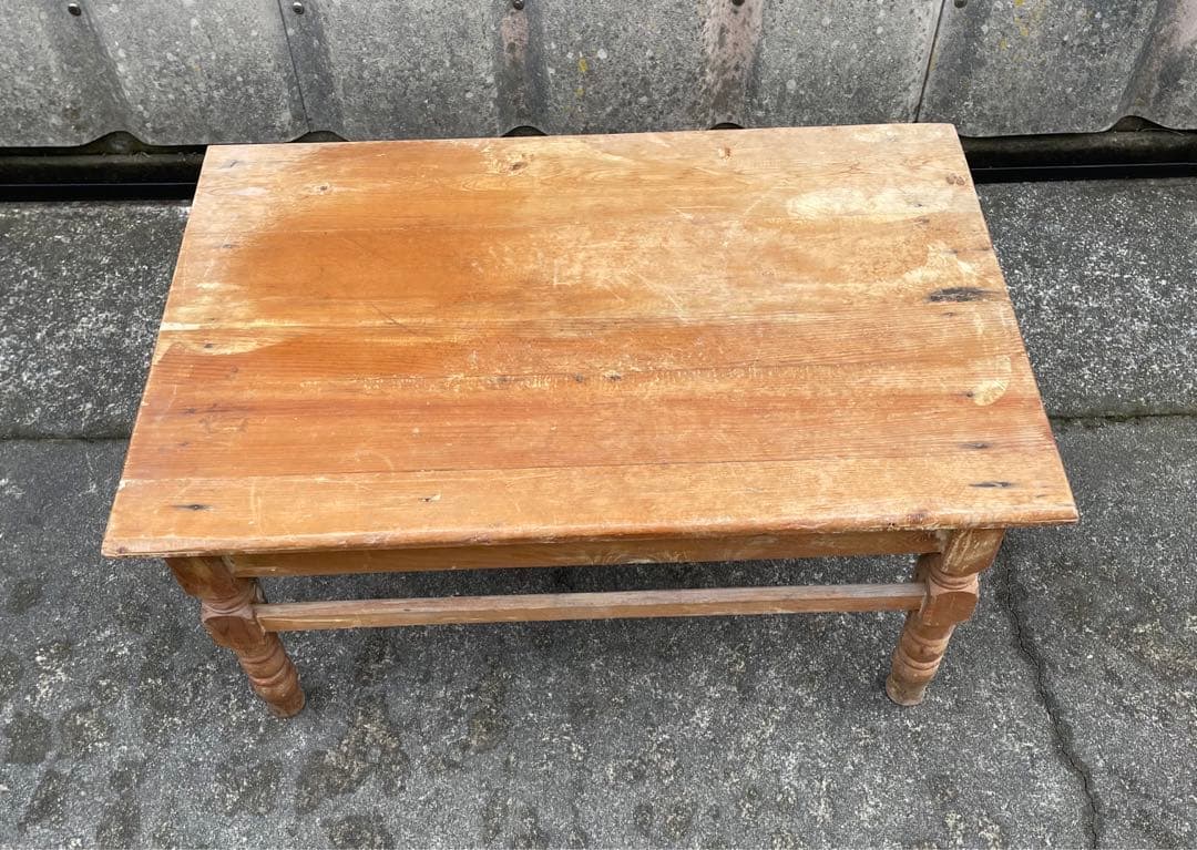 アンティーク/フランス/古材/ローテーブル /センターテーブル/テーブル/机