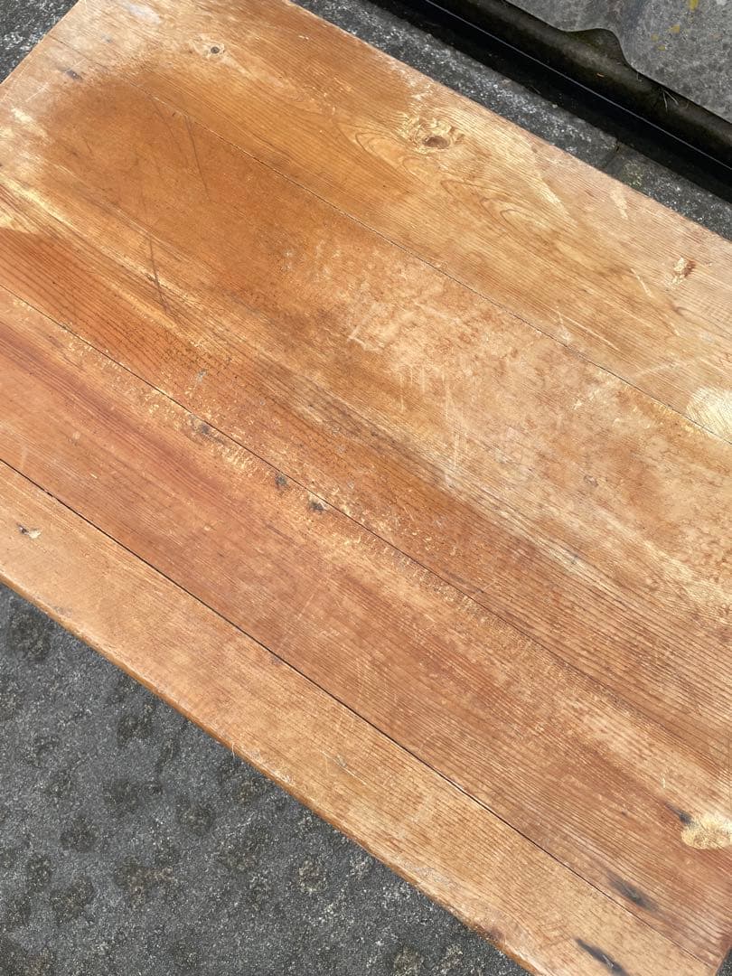 アンティーク/フランス/古材/ローテーブル /センターテーブル/テーブル/机