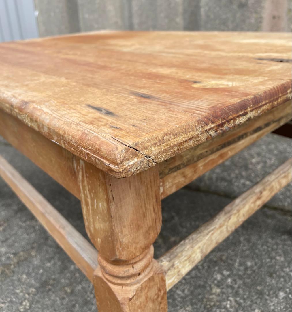 アンティーク/フランス/古材/ローテーブル /センターテーブル/テーブル/机