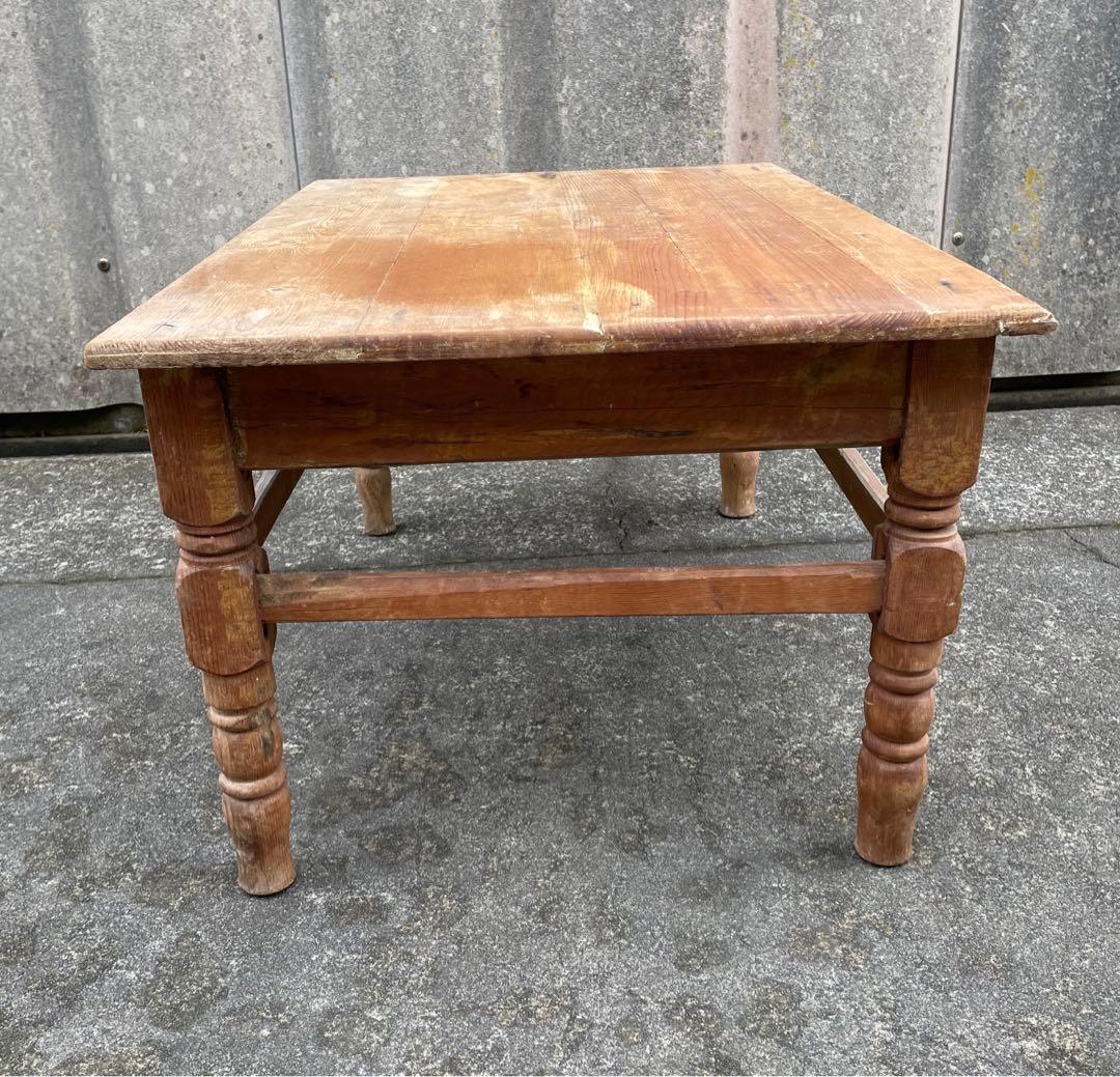 アンティーク/フランス/古材/ローテーブル /センターテーブル/テーブル/机