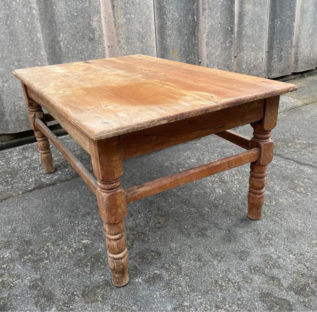 アンティーク/フランス/古材/ローテーブル /センターテーブル/テーブル/机