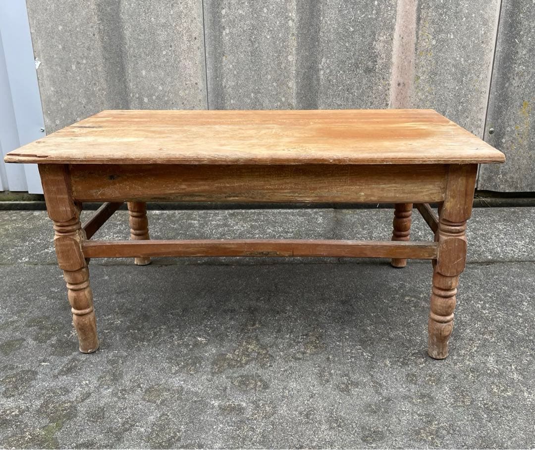 アンティーク/フランス/古材/ローテーブル /センターテーブル/テーブル/机