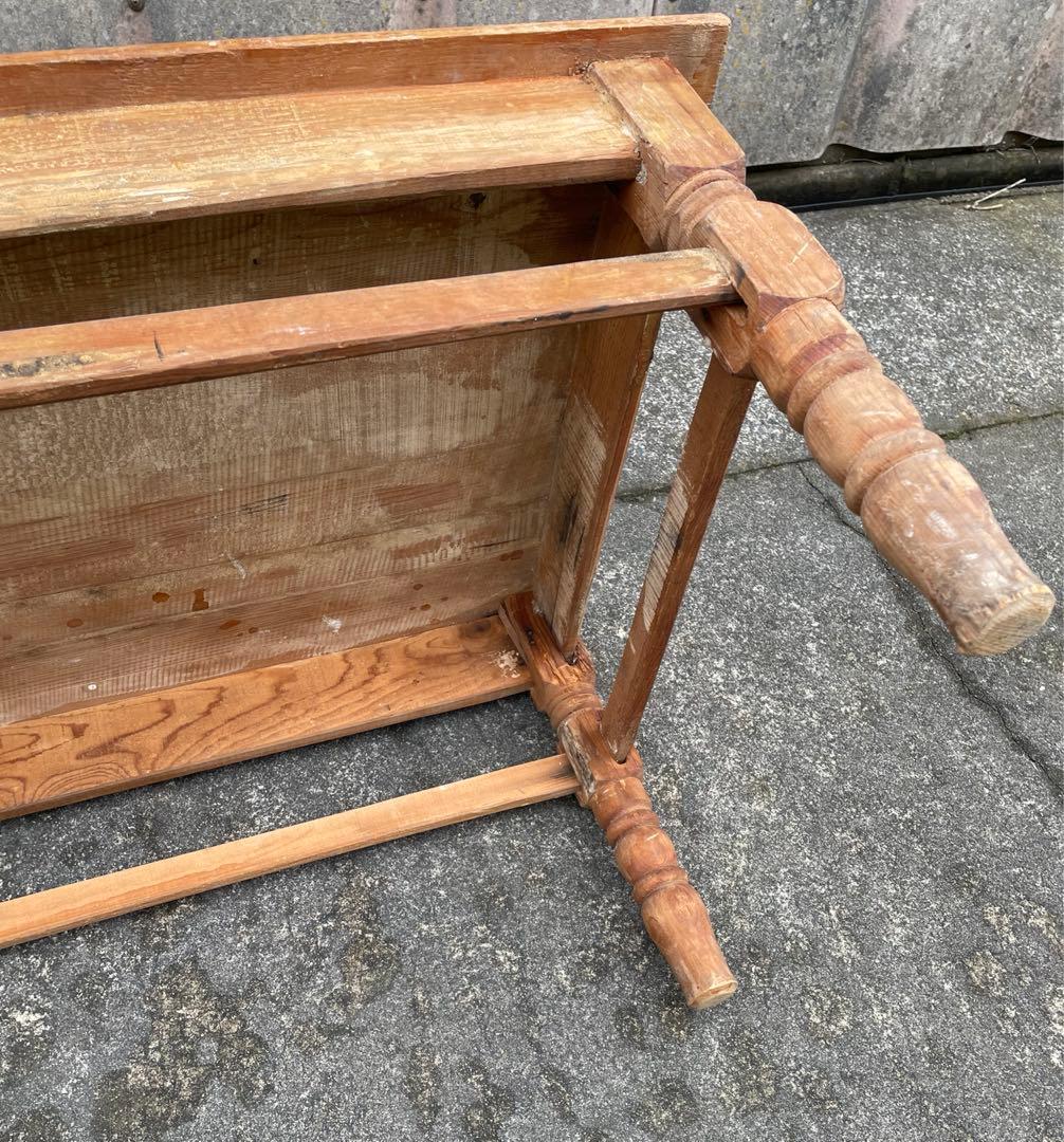 アンティーク/フランス/古材/ローテーブル /センターテーブル/テーブル/机