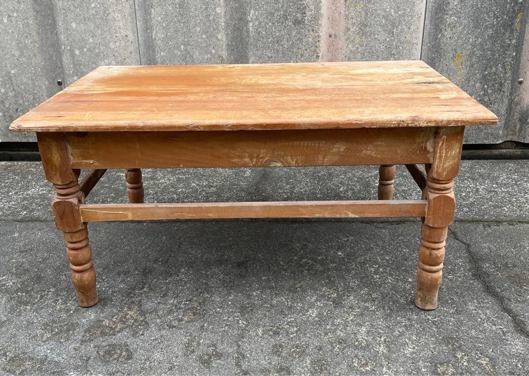 アンティーク/フランス/古材/ローテーブル /センターテーブル/テーブル/机