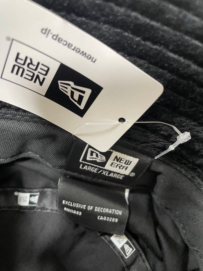 NEWERAバケット01 セーラーブリムRhinestone ブラック新品未使用