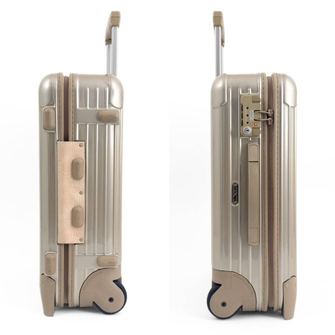 美品 リモワ ユナイテッドアローズ サルサ 32L 機内持ち込み 2輪 ハニー