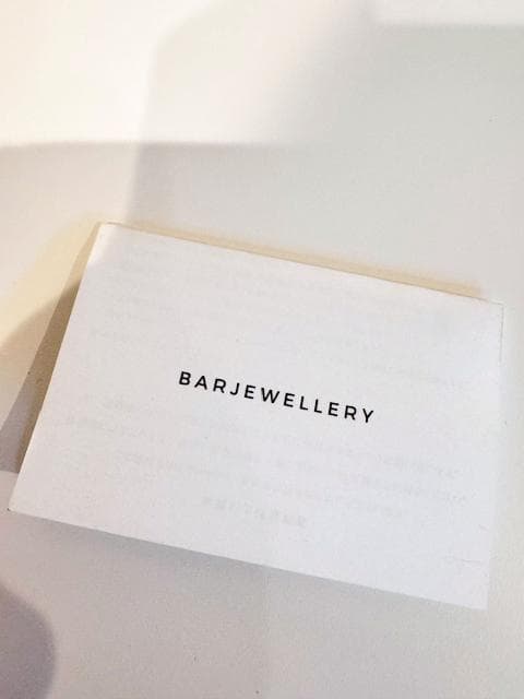 【BARJEWELLERY／バージュエリー　ゴールド　フープピアス】