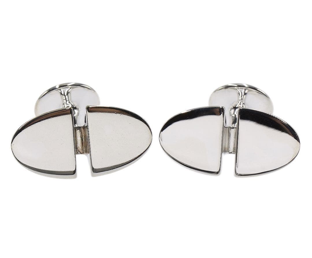 E2829 エルメス SV925 デザイン カフス カフリンクス