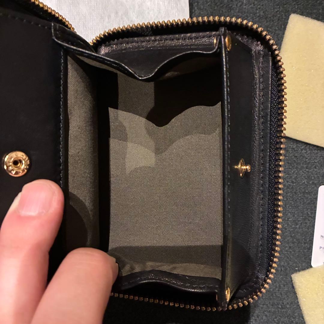 新品 PORTER WISE ポーター 二つ折り財布 ブラック 馬革 吉田カバン