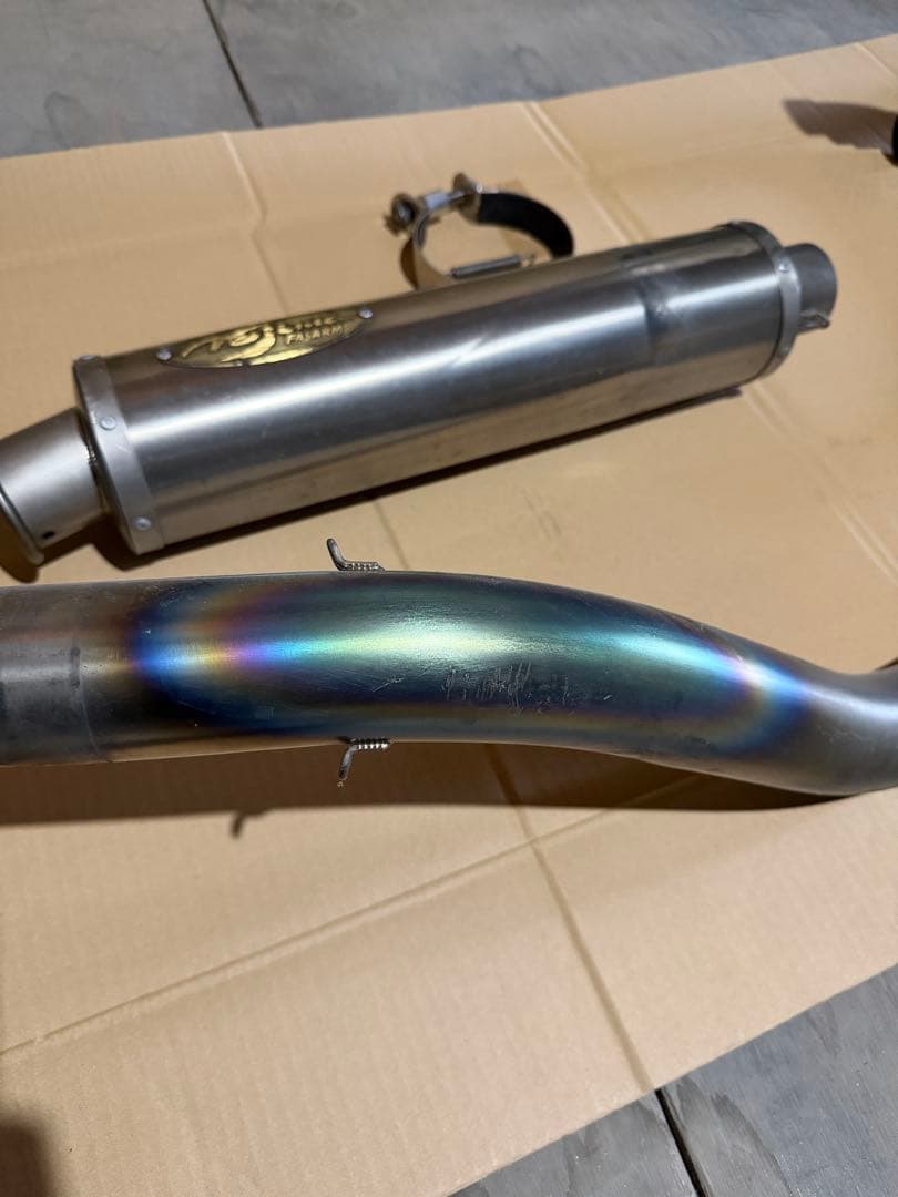 ZRX1100 ノジマ　ファサームチタンマフラー