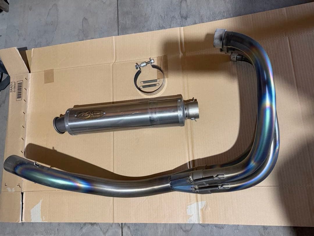 ZRX1100 ノジマ　ファサームチタンマフラー