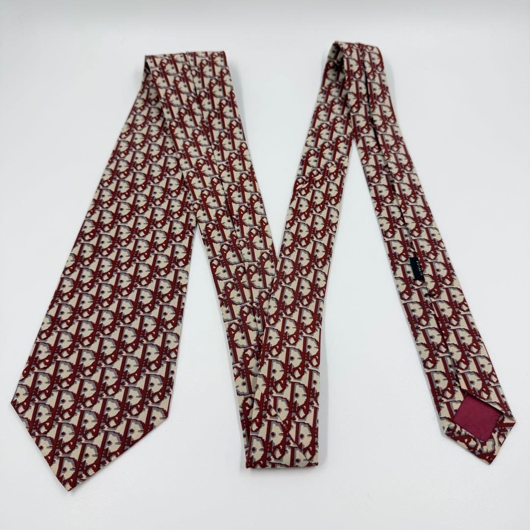 ✨️新品未使用✨️ Christian Dior ネクタイ トロッター レッド