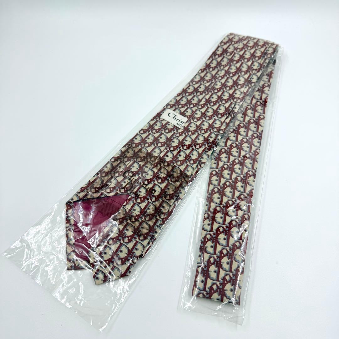 ✨️新品未使用✨️ Christian Dior ネクタイ トロッター レッド