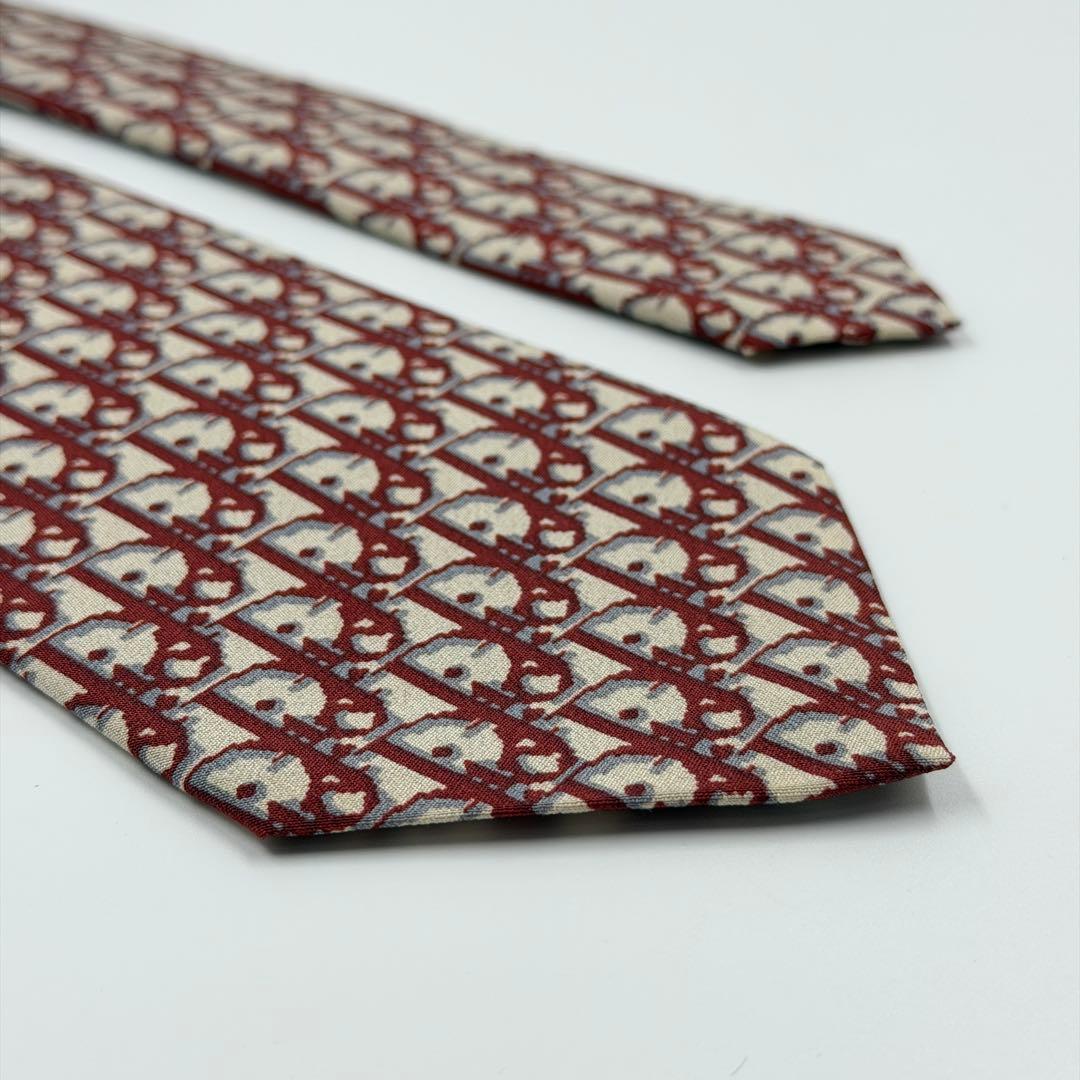 ✨️新品未使用✨️ Christian Dior ネクタイ トロッター レッド